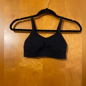 Aeropostale Live Love Dream Black Sports Bra